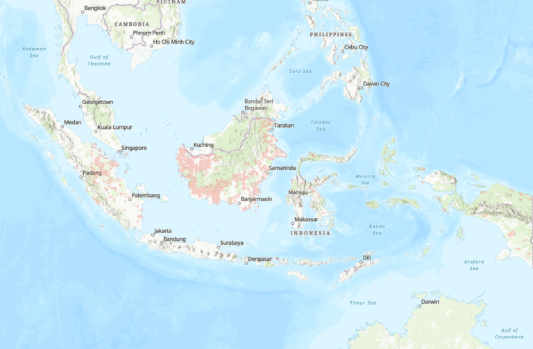 Shapefile Oil Palm Plantation (Perkebunan Sawit) Indonesia