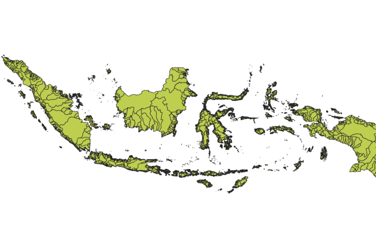 Peta DAS (Daerah Aliran Sungai) Indonesia Terbaru 2025